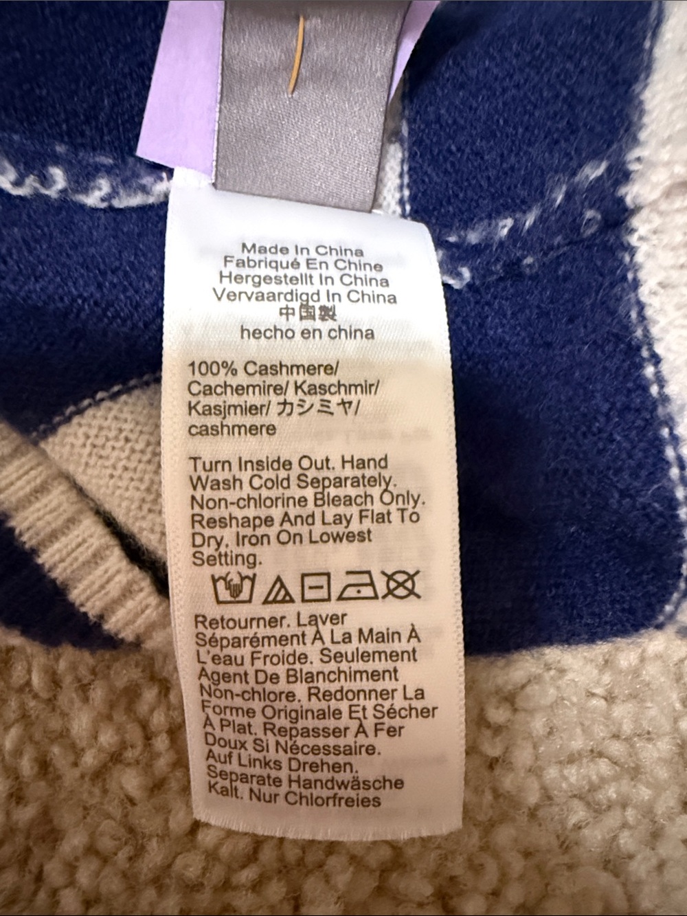 J. Crew Cashmere Cardigan Sweater In Sailor Stripe For Women Size XS - Picture 12 of 14